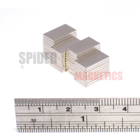 Magnets 12x7x1 mm Strong Neodymium Blocks 12mm x 7mm x 1mm thick