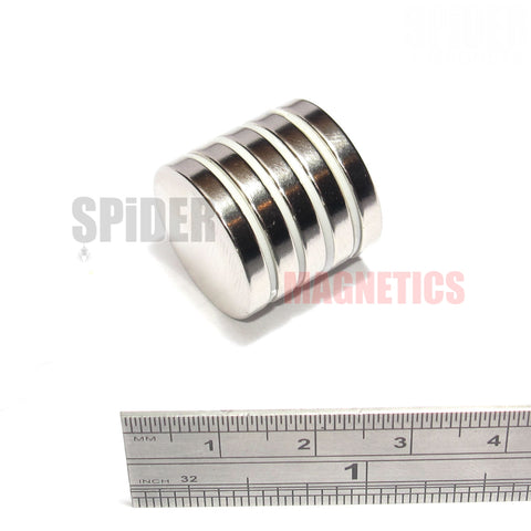 Magnets 20x3 mm Neodymium Discs 20mm diameter x 3mm thick
