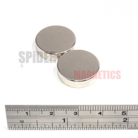 Magnets 20x5 mm Neodymium Discs 20mm diameter x 5mm thick