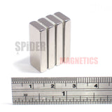 Magnets 25x10x4 mm N52 Grade Neodymium Blocks 25mm x 10mm x 4mm thick