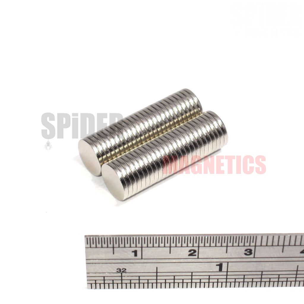 Magnets 8x1 mm Neodymium Discs 8mm diameter x 1mm thick