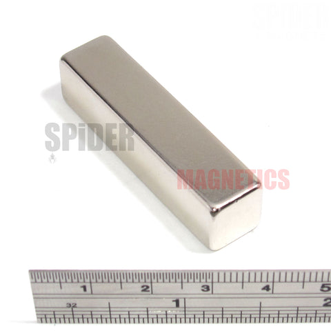 Magnets 50x12x12 mm Neodymium Blocks 50mm x 12mm x 12mm thick