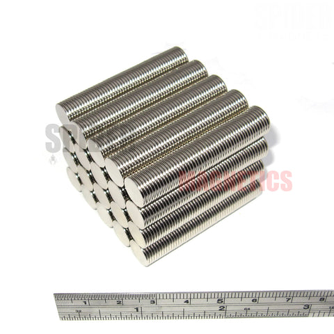 Magnets 10x1 mm Neodymium Discs 10mm diameter x 1mm thick