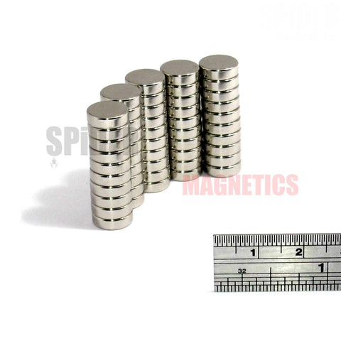 Magnets 10x3 mm Neodymium Discs 10mm diameter x 3mm thick