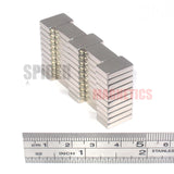 Magnets 14x9x3 mm Strong Neodymium Blocks 14mm x 9mm x 3mm thick