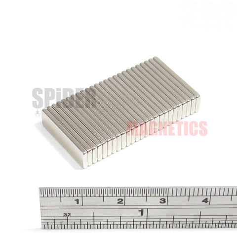 Magnets 20x6x1.5 mm Strong Neodymium Blocks 20mm x 6mm x 1.5mm thick