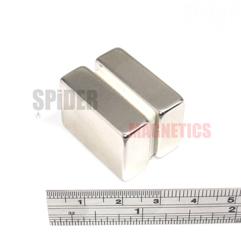 Magnets 30x20x10 mm Neodymium Blocks 30mm x 20mm x 10mm thick