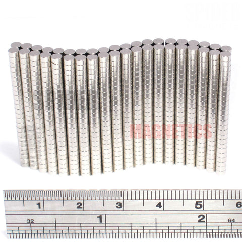 Magnets 3x1.5 mm N52 Grade Neodymium Discs 3mm diameter x 1.5mm thick
