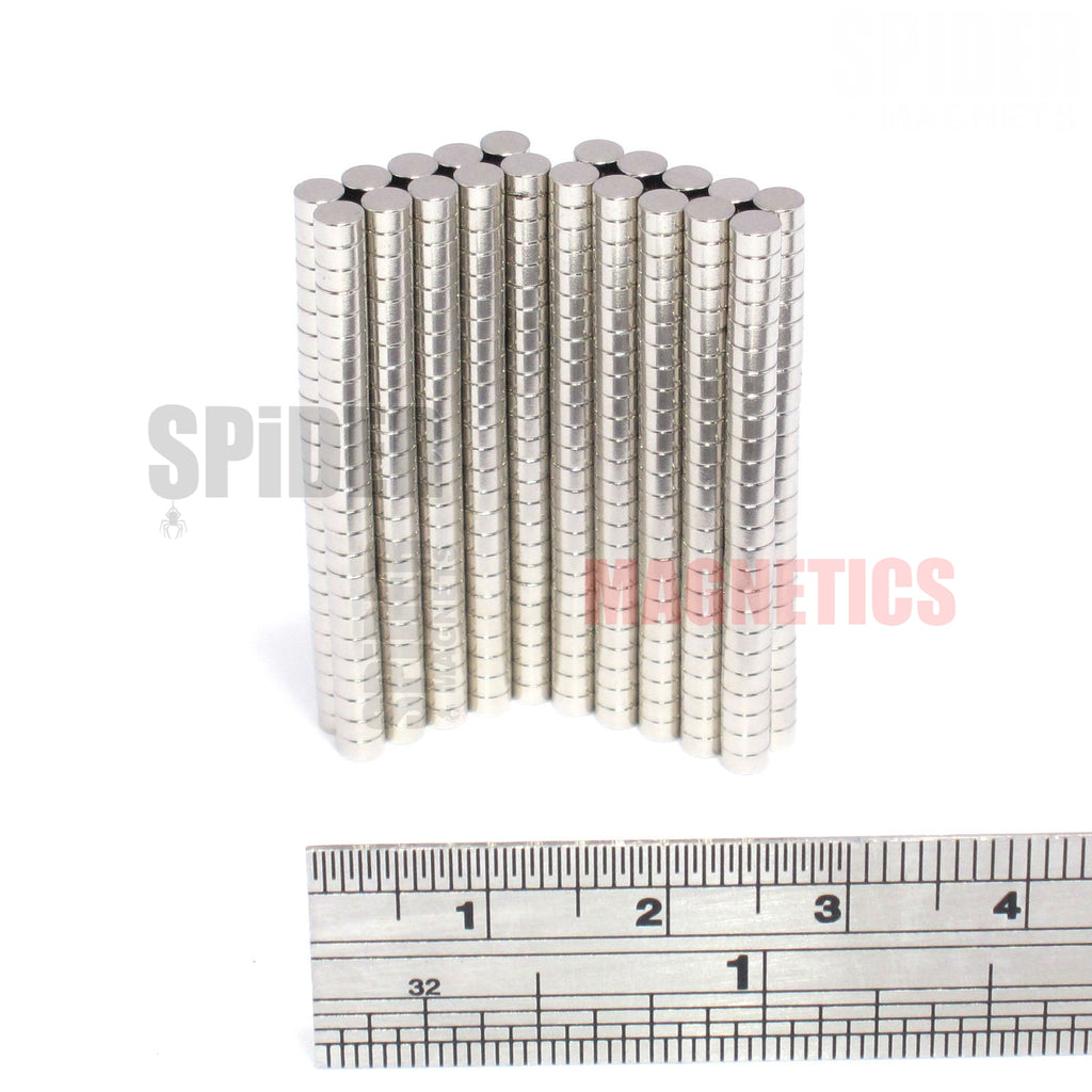Magnets 3x1.5 mm N35 Grade Neodymium Discs 3mm diameter x 1.5mm thick
