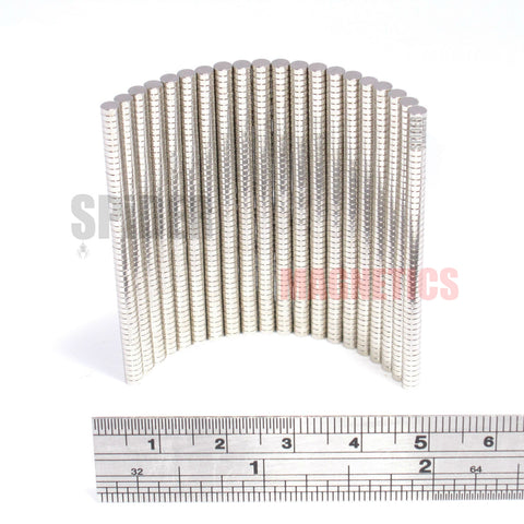 Magnets 3x1 mm N52 Grade Neodymium Discs 3mm diameter x 1mm thick