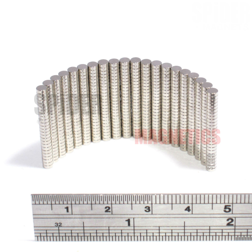 Magnets 3x1 mm N35 Grade Neodymium Discs 3mm diameter x 1mm thick