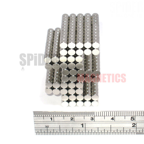 Magnets 4x3 mm Discs N52 Grade Neodymium 4mm diameter x 3mm thick