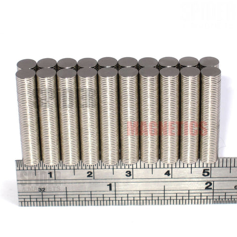 Magnets 5x0.5 mm Neodymium Discs 5mm diameter x 0.5mm thick