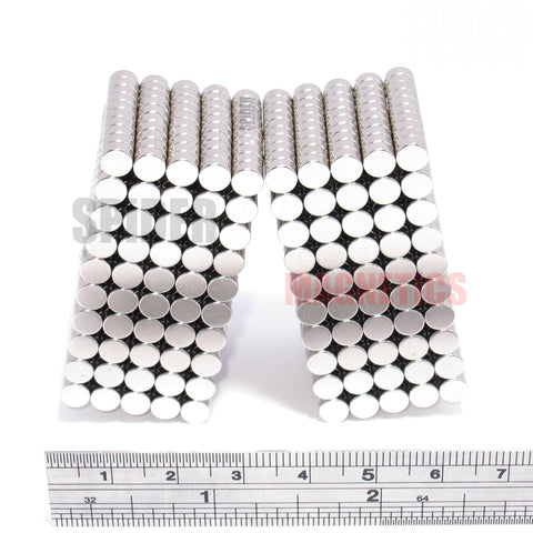Magnets 5x2.5 mm N52 Grade Neodymium Discs 5mm diameter x 2.5mm thick
