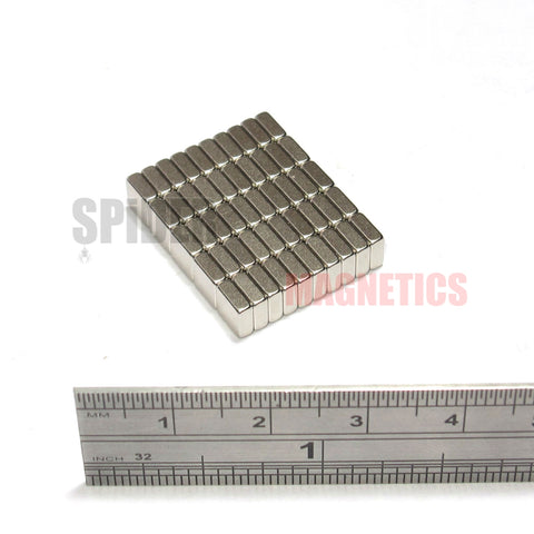 Magnets 5x5x2 mm N35 Grade Square Neodymium Blocks 5mm x 5mm x 2mm thick