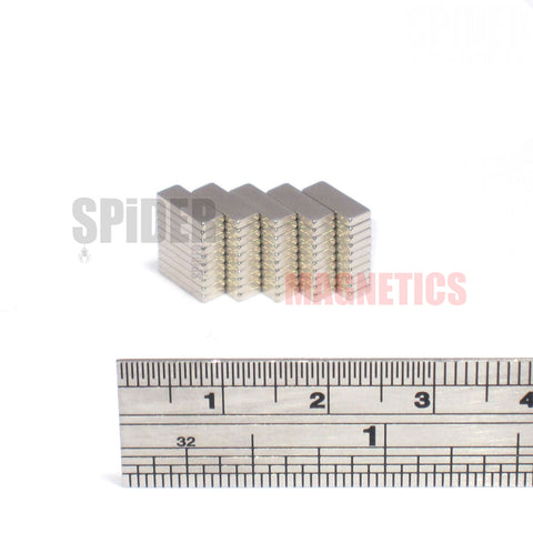 Magnets 8x3x1 mm Neodymium Blocks 8mm x 3mm x 1mm thick
