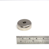 Neodymium pot magnets 25mm dia x 8mm + countersunk 5.5mm hole - Spider Magnetics Ltd
 - 3